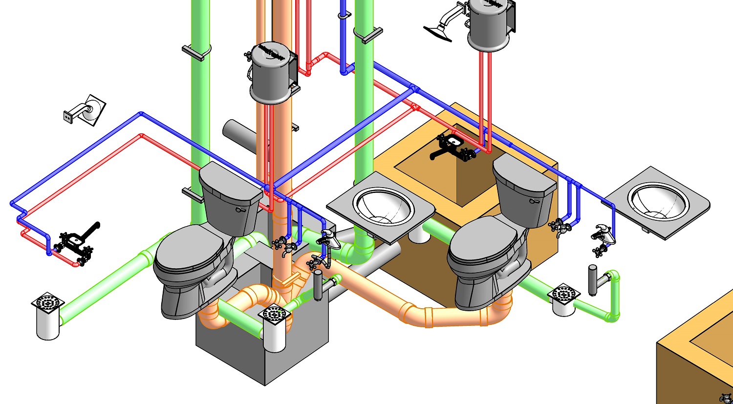 Plumbing BIM Modeling