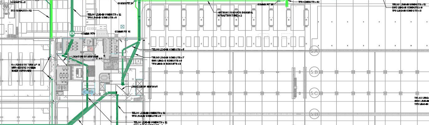 Building Services Route Calculation