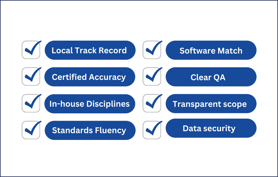 A Checklist for Comparing Scan to BIM Modeling Services