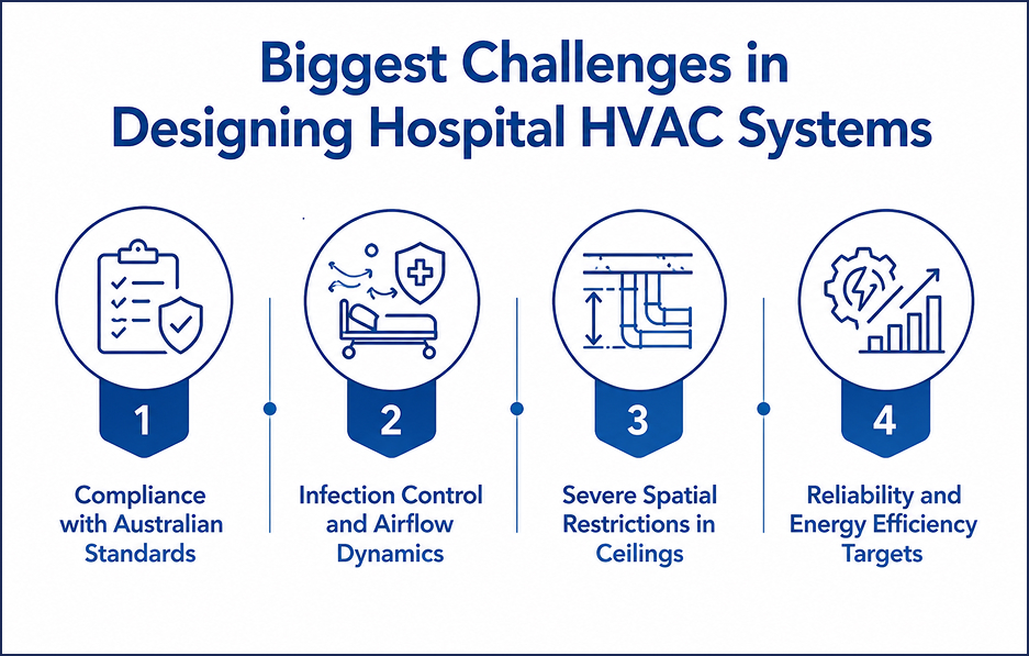Biggest Challenges in Designing Hospital HVAC Systems