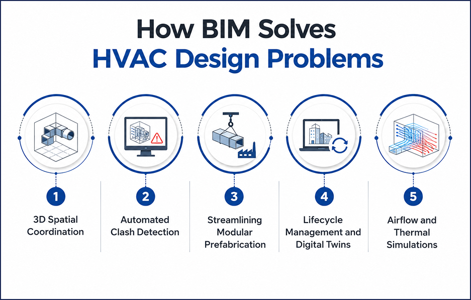 How BIM Solves HVAC Design Problems